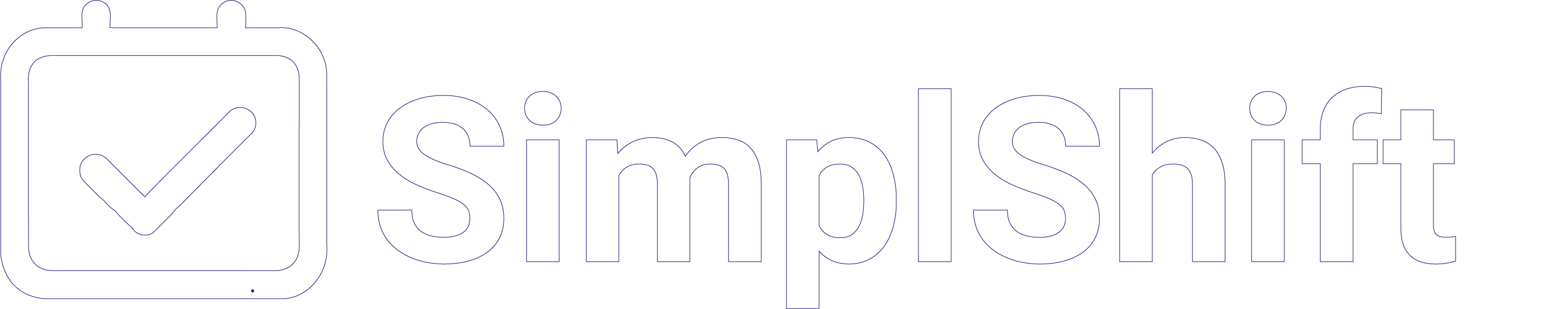 SimplShift™ logo — caregiver scheduling software